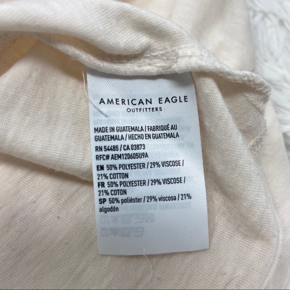 AMERICAN EAGLE The Rolling Stones Cropped Graffic Tee - Picture 4 of 4